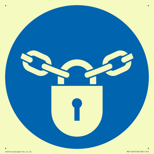 Mandatory: Keep locked